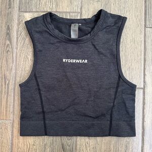 Ryderwear Crop Workout Tank Size S